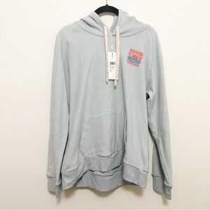 NWT Rhythm Beachly Classic Dawn Hoodie Sky Blue Size  XL